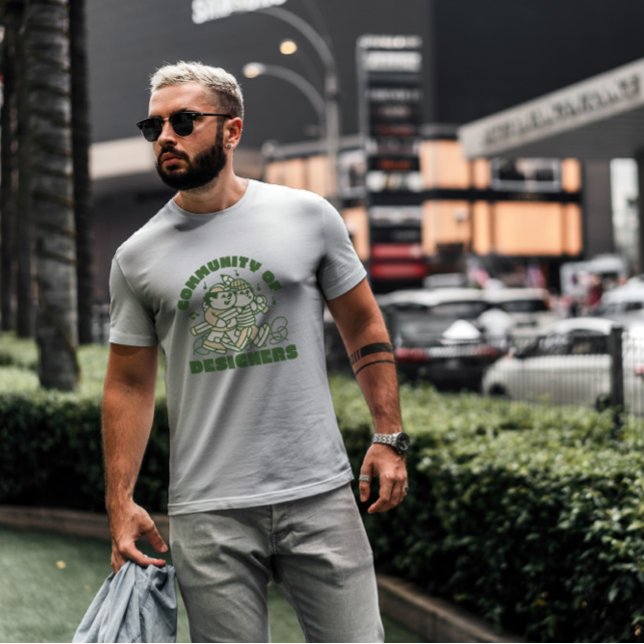 Camiseta Doodle de amigos de diseñador (Subido por el creador)