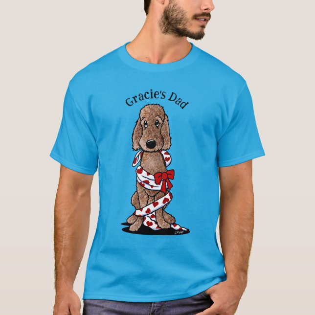 Camiseta Doodle de Chocolate Afeitado San Valentín (Anverso)