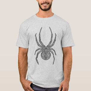 Camiseta Doodle de la araña