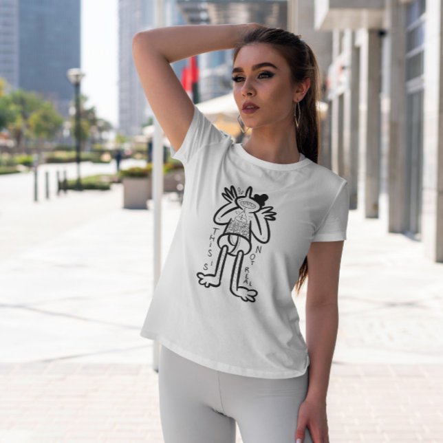 Camiseta Doodle de pánico escénico (Subido por el creador)