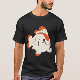 Camiseta Doodle de pez Koi Kawaii de MÃ¶no RÃ¶so
