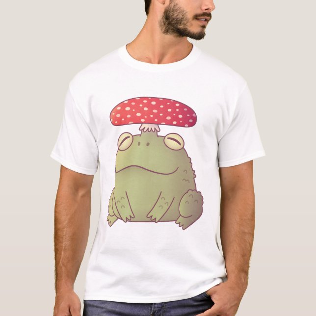 Camiseta Doodle De Toad Cute Toadstool (Anverso)