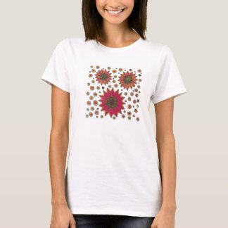Camiseta Doodle del girasol