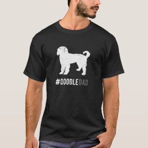 Camiseta Doodle Dog Dad For Men Funny Goldendoodle Doodle L