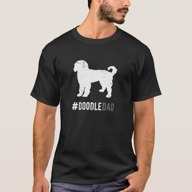 Camiseta Doodle Dog Dad For Men Funny Goldendoodle Doodle L (Anverso)