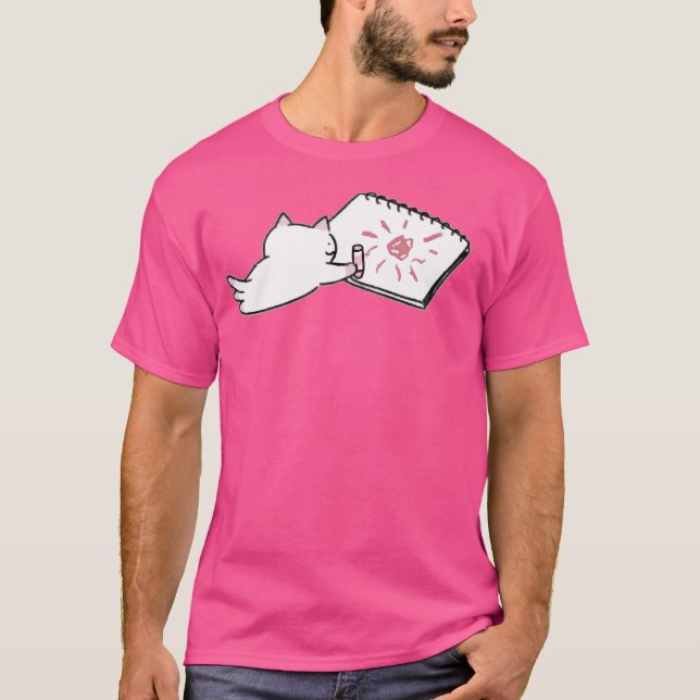 Camiseta Doodle Fushigi Neko No Kyuu-Chan (Anverso)