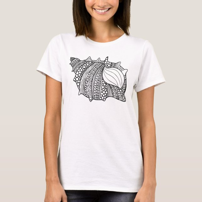 Camiseta Doodle inspirado (Anverso)