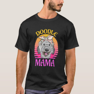 Camiseta Doodle Mama Best Goldendoodle Mom