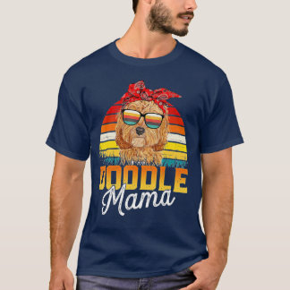 Camiseta Doodle Mama Best Goldendoodle Mom