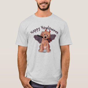 Camiseta Doodle Moji Diablo Halloween