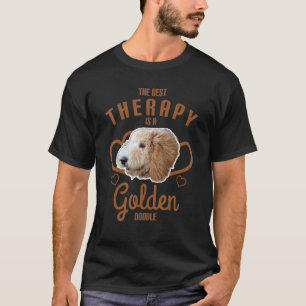 Camiseta Doodle Mom Dood Dad Mejor Terapia Es Un Goldendood