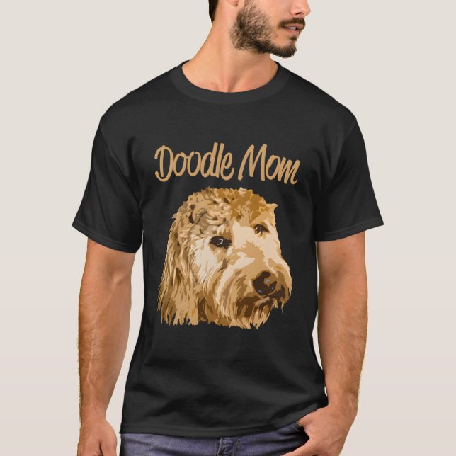 Camiseta Doodle Mom Goldendoodle (Anverso)
