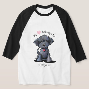 Camiseta Doodle negro que levanta mi corazón pertenece a la