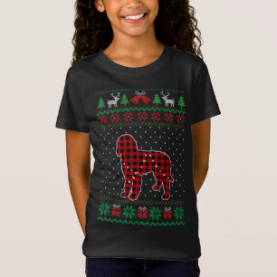 Camiseta Doodle Red Plaid Buffalo Funny Navidades feos Swea