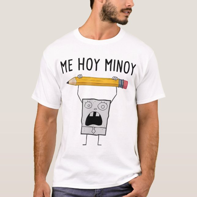 Camiseta Doodlebob Me Hoy Minoy (Anverso)