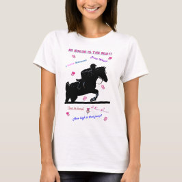 Camiseta Doodles del caballo