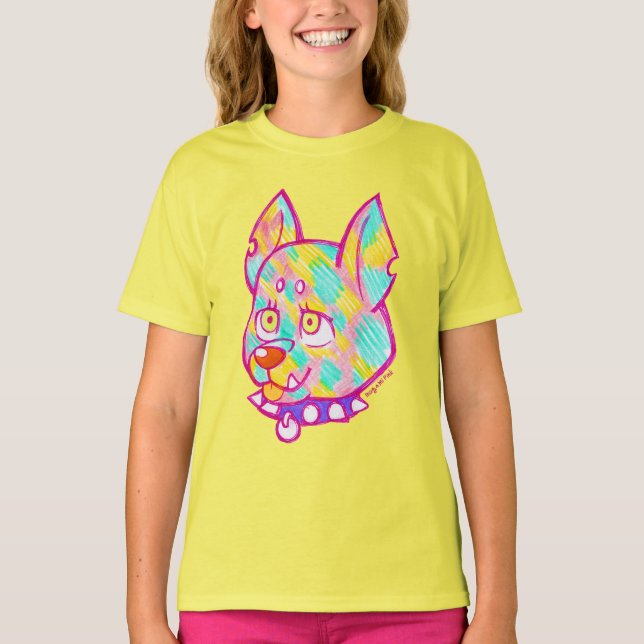 Camiseta Doodly Dog Bratislava Spirit (Anverso)