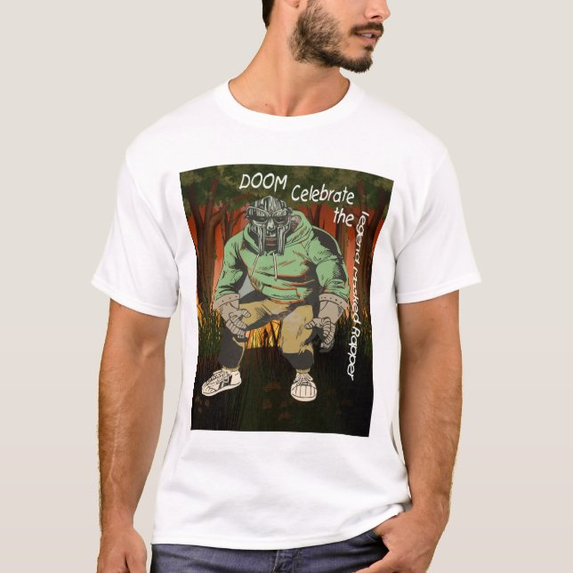 Camiseta DOOM celebra la leyenda del rapero enmascarado (Anverso)