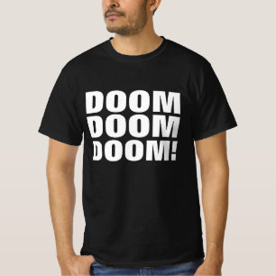 CAMISETA ¡DOOM DOOM! FUNNY ENDTIMES T-SHIRTS