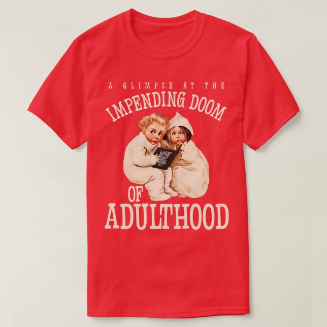 Camiseta Doom Inminente De Adultos (Diseño del anverso)