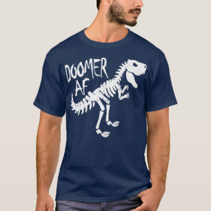 Camiseta Doomer divertida AF T Rex Dinosaur Doom e Planta G