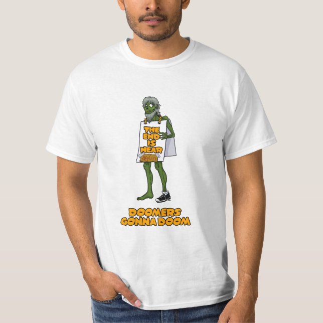 Camiseta Doomers que va a condenar (Anverso)