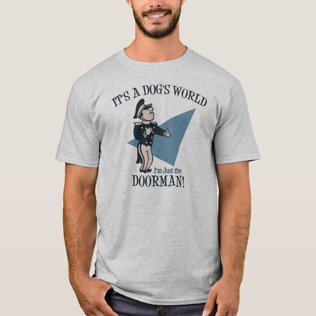 Camiseta Doorman del perrito (Anverso)