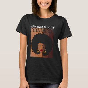 Camiseta Dope Black Assistant Principal Orgulloso Africano