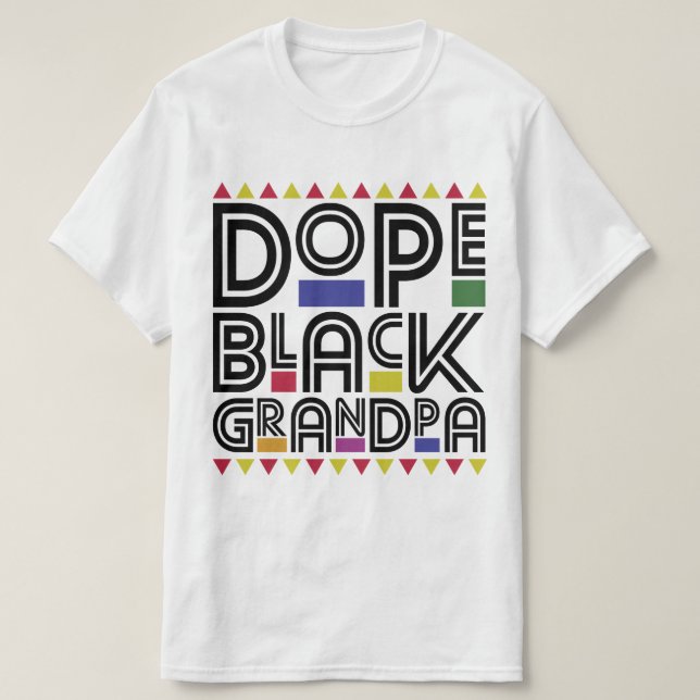 Camiseta Dope Black Grandpa (Diseño del anverso)