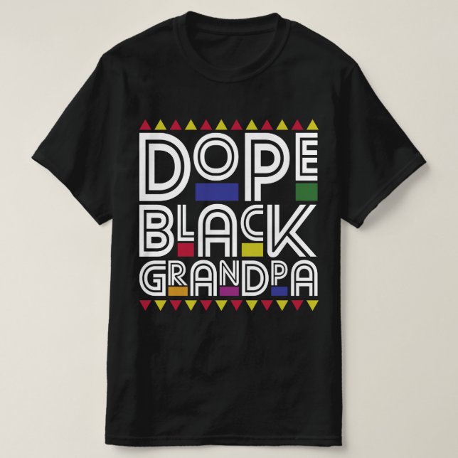 Camiseta Dope Black Grandpa (Diseño del anverso)