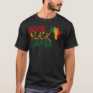 Camiseta Dope Black Lawyer African American Job Black Histo