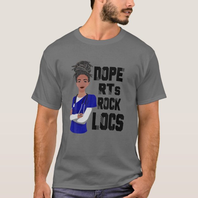 Camiseta Dope Rts Rock localiza la Enfermería de la mujer n (Anverso)