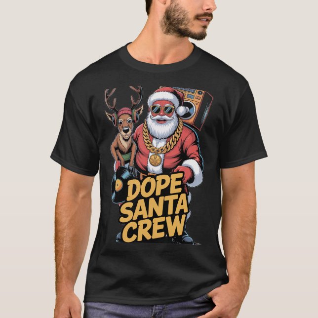 Camiseta Dope Santa Crew (Anverso)