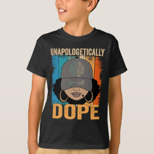 Camiseta Dope Women Black History Mono 1 de junio
