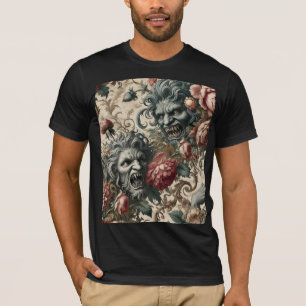 Camiseta Doppelganger Malevolencia – Arte Gótico Portátil