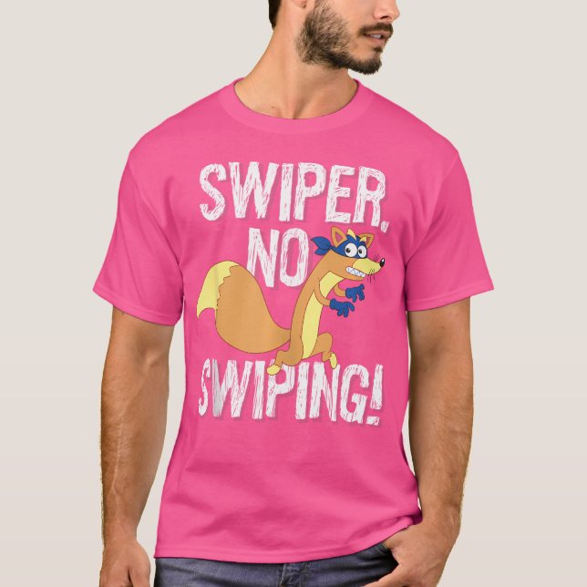 Camiseta Dora La Exploradora Swiper No Robar Zorro (Anverso)