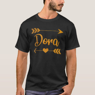 Camiseta DORA Nombre Personalizado Funny Personalizado De C