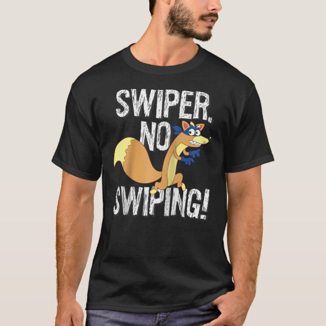 Camiseta Dora the Explorer Swiper No Swiping Fox Raglan Bas (Anverso)