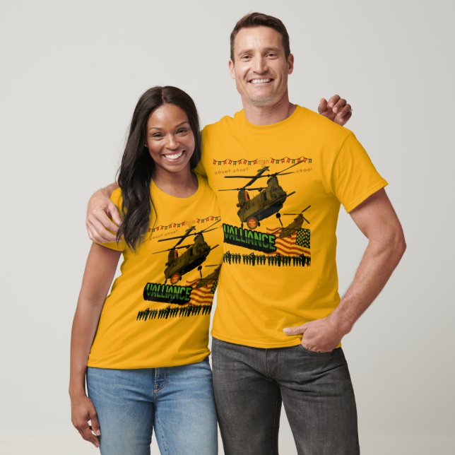 Camiseta dorada Valliance (Unisexo)