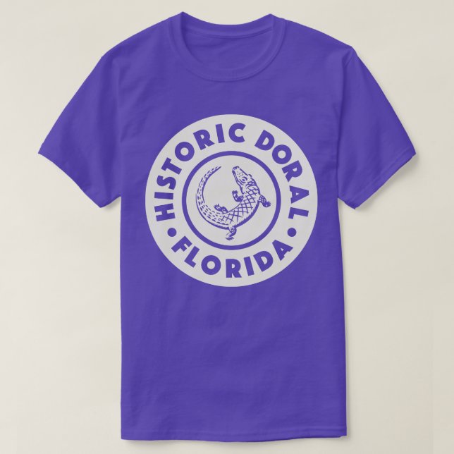 Camiseta Doral Florida Circle Tan (Diseño del anverso)