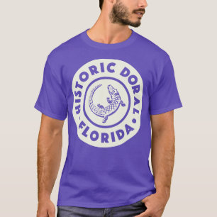 Camiseta Doral Florida Circle Tan