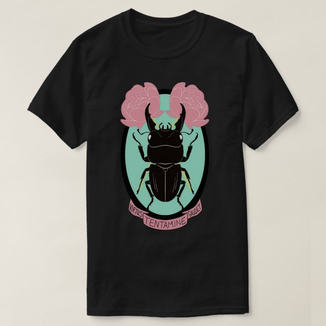 Camiseta Dorcus titanus quotRiqueza en el chalé (Diseño del anverso)