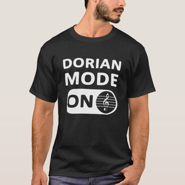 Camiseta Dorian Music Mode On - Men's (Anverso)
