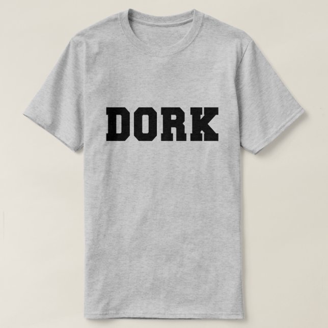 CAMISETA DORK (Diseño del anverso)
