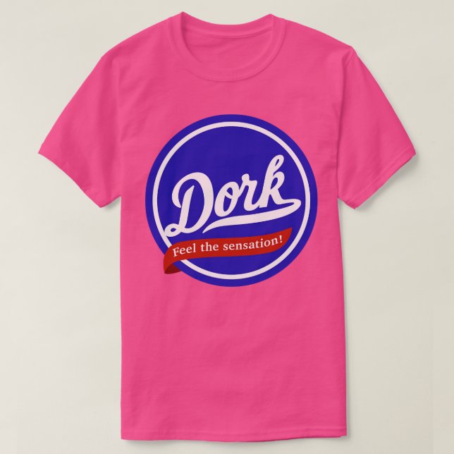 Camiseta Dork siente la sensación (Diseño del anverso)
