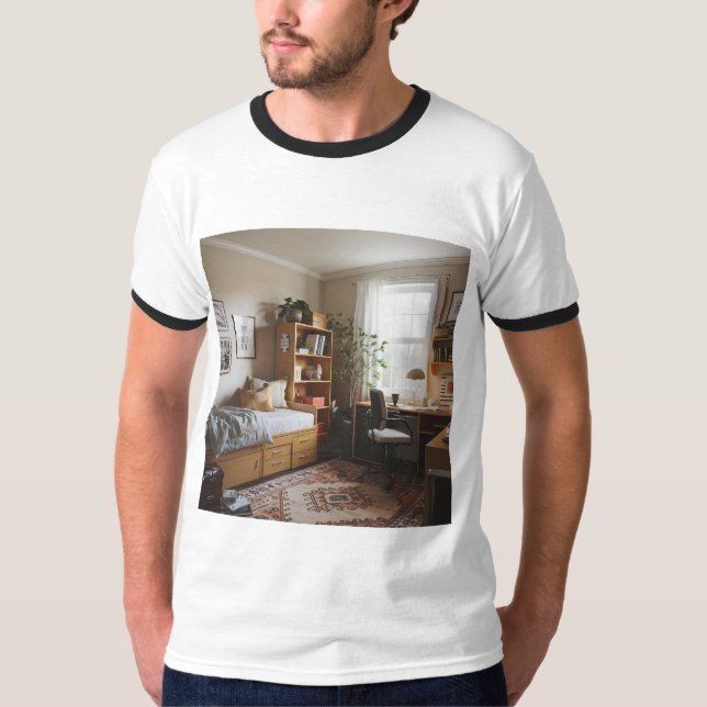 Camiseta "Dorm Sweet Dorm Cosy and Fun Tee for College Life (Anverso)