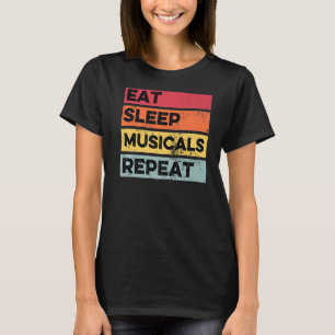Camiseta Dorman musicales repiten teatro musical