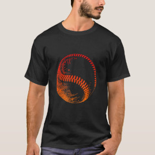 Camiseta Dormir Béisbol Repetir Béisbol Jugador Funny Ba