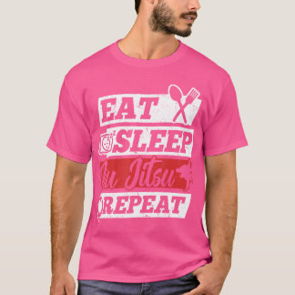 Camiseta Dormir brasileño Jiu Jitsu Repetir - Jiu Jitsu F