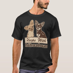 Camiseta Dormir Con Chihuahuas